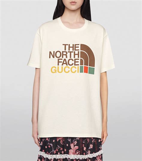 gucci northface t shirt